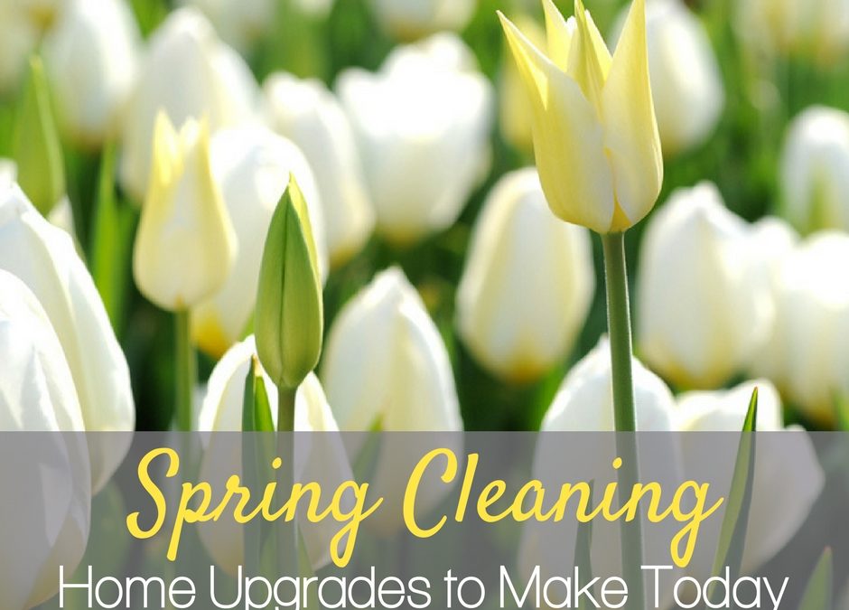 These easy spring cleaning home upgrades won’t take much time or money and will take your spring cleaning to the next level.